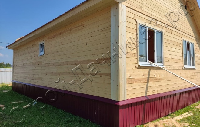 4 Брусовой дом  ОД-27, 11х8м, 85М², Московская область, Ступинский район, поселок Михнево (6)